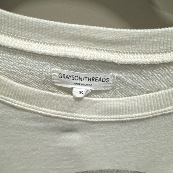 Grayson Threads: Skull Crewneck Thin Hoodie/Sweatshirt: S - Picture 2 of 3